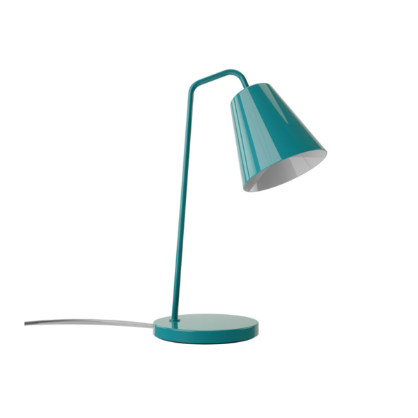 Luminaria Una15 Redonda 1xe27 Azul Tiffany-or133|orluce